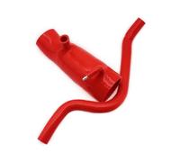 Car Air Intake Snorkel Kit For Land For Rover For Discovery 2 TD5 Parts Engine Oil Breather Rocker Cover To Depression Control Valve Oil Breather Silicone Hose Kit(Red With Logo)