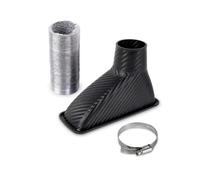 Car Air Intakes 1pcs Universal Car Front Bumper Admission Air For Turbo Air Intake Pipe Kit Turbine Inlet Funnel