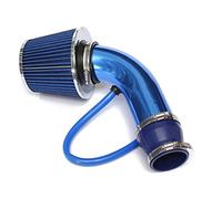 Car Air Intakes Automobile Refitted Winter Mushroom Head Air Filter 76mm Intake Pipe High Flow And Cold Aluminum Kit(Blue)