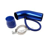 Car Air Intakes Full Set 3" 76mm Car Cold Air Intake System Turbo Induction Pipe Tube Kit With Filter Cone High Flow Performace Racing DIY(Pipes only)