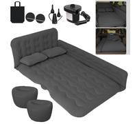 Car Air Mattress for Volvo XC90 XC-90 2016-2020 2021 2022 2023 2024, Back seat portable foldable car inflatable mattress car interior accessories,Bla-ck
