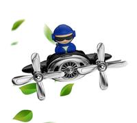 Car Air Outlet Aromatherapy Diffuser - Pilot Shape Design - Auto | Long Lasting Fragrance Diffuser Aromatherapy Scent Odor Eliminator for Car Truck Van Sedan SUV Minivan Pickup Hatchback Coupe Convert