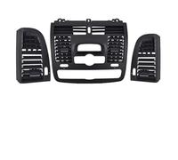 Car Air Outlet Car AC Vent Grille Left Right Central Air Outlet Cover Panel For Benz For Vito For Viano W636 W639 2004-2015(Model B 3PCS Set)