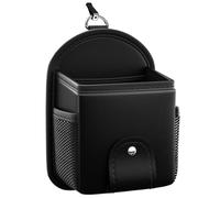 Car Air Outlet Mobile Phone Holder Organizer - PU Leather Phone Holder Coin Key Card Case Organizer Hook | Coin Key Card Case Organizer for Sunglass,Phone,Coin,Key,Card