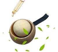 Car Air Perfume, Spherical Natural Perfume, Fireproof Natural Wood Diffuser for Car, for Home, Bedroom, Living Room, Interior, Hotel, Bathroom, Workplace, Desk