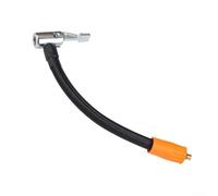 Car Air Pump Extension Hose Featuring M6 External Thread for Direct Attachment to Common 12V Inflator Nozzles and Outlets (40CM)