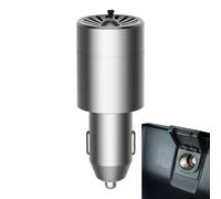 Car Air Purifier - Mini 12V Automobile Ionizer, Negative Ion Generator, Portable Odor Eliminator For Vehicle Interior | Filterless Ionic Air Purifier For Car Truck SUV Dashboard Vent