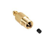 Car Air Rubber Hose Tire Inflator Self-Locking Tube Suitable For Compressor Wheel Pressure Gauge Tyre Tire Chuck For Semi Long Head On Adapter With Gauge Quick Connect Heavy Duty Compressor