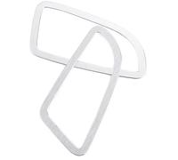 Car Air Vent Accessory Compatible With Mercedes For Benz For C Class W205 C180 2014 2015 Car Interior Air Outlet Trim Frame Ring Sticker Plus Accessories