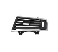Car Air Vent Car Front Right Air Conditioning Vent Outlet Chrome Plain Black Grille Panel Car A/C Panel Grille (Model A)