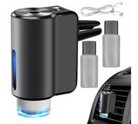 Car Air Vent Clip Air Freshener - Smart Oil Diffuser | Stylish Interior Decoration with Aromatherapy for SUV, Racing Cars and Caravan, Provides Fresh Fragrance When Driving