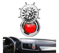 Car Air Vent Clip Rotating Air Freshener Air Freshener Steering Wheel Shape Car Air Freshener - Car Accessories with Air Vent Clip, Convenient Fragrance Diffuser pe