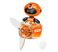 Car Air Vent Clips - Cartoon Robot Pilot Car Air Freshener,Aromatherapy Ornament Vent Clip, Cute Automatic Rotating Oil Diffuser for, Kitchen, Pet Houses