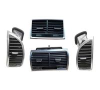 Car Air Vent Cover For Q7 4L 2007 2008 2009 2010 2011 2012 2013 2014 2015 Front Rear Panel Dash Louver Air Conditioner Vent A/C Outlet Car AC Grille(4 pieces)