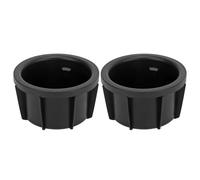 Car Air Vent Cup Holder Compatible With Toyota For Rav4 2006-2012 2PCS Console Box Cup Holder Insert 55618-42040 Replacement Rubber