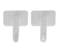 Car Air Vent Deflector 2 Pack Adjustable Wind Direction Controller 360 Rotation ABS White Guide Vanes for AC Outlet