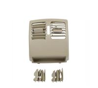 Car Air Vent Grille Car Rear Seat Air Conditioning AC Vent Grille Outlet For Mercedes For Benz C E Class Coupe W204 W207 C180 C200 C220 C260 C300(Standard Beige)