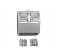 Car Air Vent Grille Car Rear Seat Air Conditioning AC Vent Grille Outlet For Mercedes For Benz C E Class Coupe W204 W207 C180 C200 C220 C260 C300(Standard Grey)
