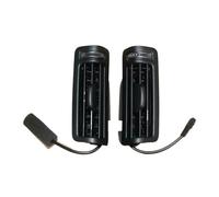 Car Air Vent Grille For A6 C8 2019 2020 2021 2022 2023 2024 A7 Q8 4KD819209 Air Conditioner Outlet Conditioning Upper B-Pillar Vent(Black a pair)