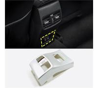 Car Air Vent Grille For Toyota For Corolla E210 Hybrid 2019 2020 2021 2022 2023 ABS Car Armrest Box Rear Air Vent Outlet An-kick Cover Decoration(ABS matte silver 3)