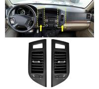 Car Air Vent Grille Front Dash Center Console A/C Air Vent Outlet For Mitsubishi For Pajero For Montero V87 V93 V95 V97 V98 2007-2022(Middle 1 Set)