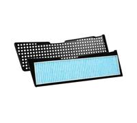 Car Air Vent Hood Grille Cover Filter for Cabin Protection | Black Cotton and Plastic Build, Custom Fit for Engine Bay Cowl Area, Reusable Savings