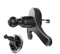 Car Air Vent Mount | 360 Degree Rotatable Car Air Vent Mount | Hands-Free Car Mount Clip, Anti-Shake Car Mount for Mobile Phones, for Smartphones