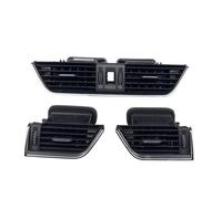 Car Air Vent Nozzles Compatible With Skoda For Octavia 2015-2021 Car Front Central Dashboard Air Conditioning AC Vent Grille Outlet Assembly(3pcs)