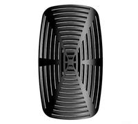 Car Air Vent Wind Deflector for Adjustable Retractable Airflow Control, 360° Directional Windshield Compatible with Most Car AC Vents, Black ABS Material(Big)