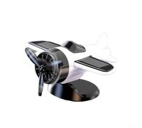 Car Airplane Ornament with Solar Power Ideal for Car Enthusiasts, Stylish Decoration for Any Setting (White)