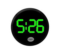 Car Alarm Clock Digital Watch - Touch Control, Small LED Display, Portable Light Watch, Compact Timepiece Design | Travel Companion for RV Dashboard Classroom Fridge Home Daily Convenience Use