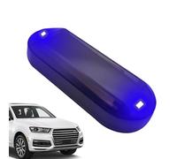 Car Alarm LED Light, Solar Power Car Alarm System Anti-Theft, LED Flashing Security Light, Waterproof Car Security Anti Theft, Long Battery Life Anti Theft Car Device for Motorcycle, Vehicle(Blue)