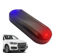 Car Alarm LED Light, Solar Power Car Alarm System Anti-theft, LED Flashing Security Light, Waterproof Car Security Anti Theft, Long Battery Life Anti Theft Car Device for Motorcycle, Vehicle(red+blue)