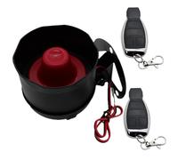 Car Alarm System For Theft Prevention With Sound - Car Alarm Security Protection System With 2 Remote Controls| Anti-Theft Device|Controls Adjustable Sensitivity Loud & Clear Sound Alarm System For