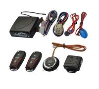 Car Alarm System with Remote Start and Smart Push Start Button, Car Keyless Entry System