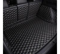 Car All Inclusive Boot Liner for BMW iX1 2023, Leather Trunk Mat Single Piece Waterproof Auto Rear Cargo Liner Accessories,Black-beige