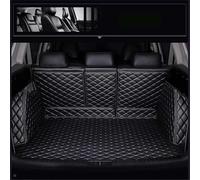 Car All Inclusive Rear Trunk Mats Boot Liner for Lincoln Continental 2017 2018 2019 2020 (backrest with baffle), Waterproof Non Slip Trunk Protector Pad Interior Accessories,Black
