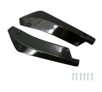 Car All Models Universal Car Rear Bumper Spoiler Diffuser Wings Side Skirt Extension(Black)