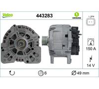 Car Alternator 12V Fits Renault Master Trafic Laguna Opel Movano Valeo 443283