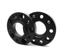 Car Aluminum Alloy Spacer Nut Wheel Spacers Adapters 5x112 CB 57.1mm Rim For VW For Atlas For Golf Gti For Audi For Q2 Q3 A3 TT 2 Pieces(Embedded spacer 25mm)