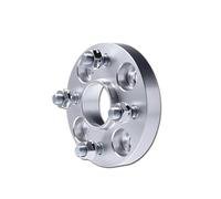 Car Aluminum Alloy Spacer Wheel Spacers Adapters PCD 4x100 CB 60.1 For Renault For Clio For Captur For Megane For Logan(Silver 15mm 2PCS)