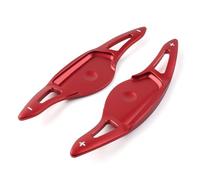 Car Aluminum Alloy Steering Wheel Paddle Shifter Extension Interior Trim for Genesis G90 EQ900 2016-2022, Red