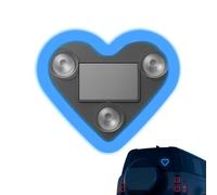 Car Ambient Lighting - Love Heart Shape Neon LED Window Light - Neon Romantic Lighting for Automotive Vehicle Decoration Valentine's Day Motorcycle Door Truck
