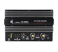 Car Amplifier Board, 1800W Amplifier with Rapid Heat Dissipation, Precise Design, Clear Sound, Suitable for 8-12 Inch Woofer