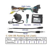 Car Android Radio Wiring Harness CAN Bus Power Cable Stereo Install Adapter Compatible For Chevrolet Cavalier Compatible For Buick Monza