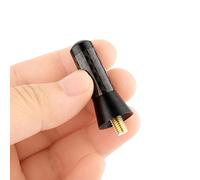 Car Antenna Car Antenna 3.5cm Carbon Fiber Screw Aluminum Car Short Decorative Antenna Universal