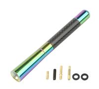 Car Antenna Carbon Fiber Car Roof Antenna Universal 3.5cm 8cm 12cm Black Red Blue Colorful Radio Aerial Set Styling Accessories Car Radio Aerial Mast(Colorful,12cm)