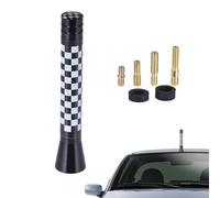 Car Antenna Replacement,National Flag Pattern Car Antenna | Aluminum Alloy Replacement for Optimized FM/AM Reception, Flag Pattern