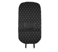 Car Anti Kick Mat for Volvo SUV C40 EX90 XC40 XC60 XC70 XC90, Car Back Seat Protectors with Storage Pockets PU Leather Back Seat Covers Child Kick Guard,82x43cm