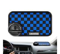Car Anti Slip Mat Phone Holder - with Temporary Parking Number Organizer Mat,360 Degree Rotating Dashboard Car Phone Mount | for Vehicle Sunglasses Keys